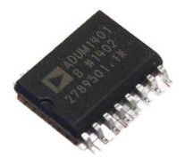 16 पिन SOIC W ट्यूब ADUM1401BRWZ ADI डिजिटल आइसोलेटर CMOS 4CH 10Mbps